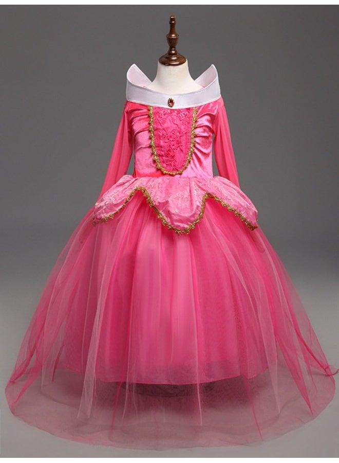 DreamHigh Sleeping Beauty Princess Party Girls Costume Dress 3-10 Years - Image 3