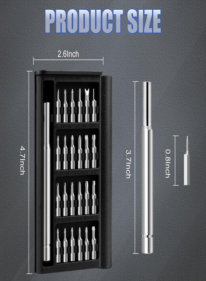 Rindion 25 in 1 Precision Screwdriver Set, Mini Professional Repair Tool Kit, Super Durable Screwdriver Fits for Watch, Laptop, Eyeglasses, Computer, Electronic, Camera - Image 2