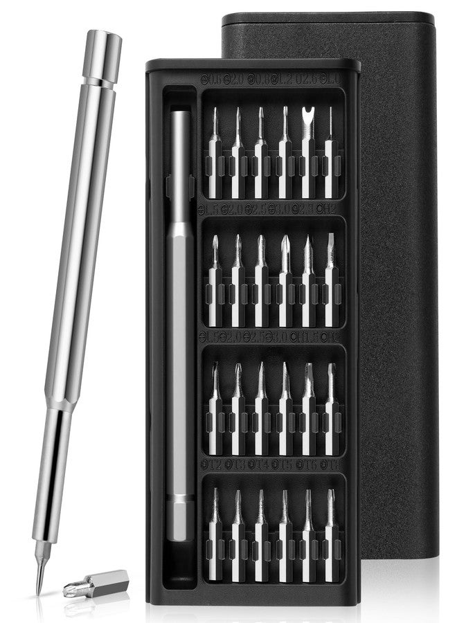 25 in 1 Precision Screwdriver Set, Mini Professional Repair Tool Kit, Super Durable Screwdriver Fits for Watch, Laptop, Eyeglasses, Computer, Electronic, Camera