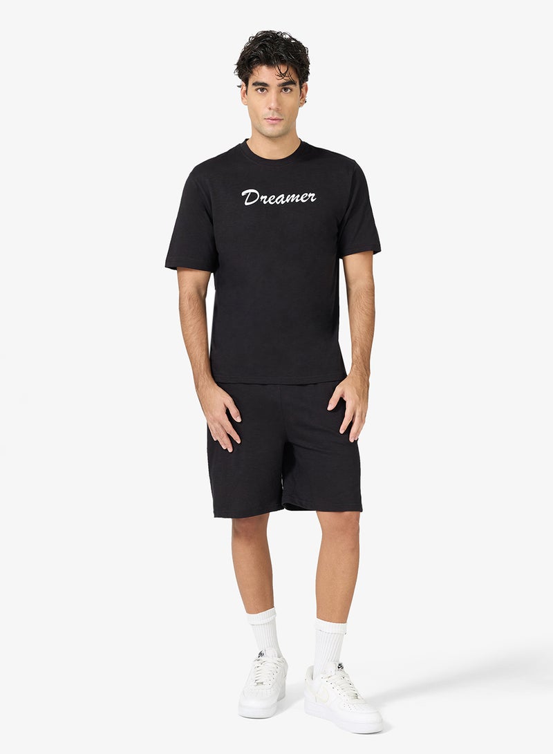 سفنتي فايف بيسيكس طقم تي شيرت وشورت - Image 1