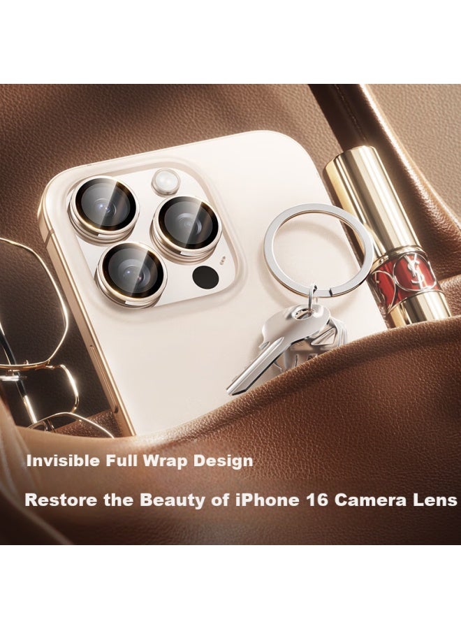 Smartdevil Apple 15pro/15promax Lens Film Iphone 15pro/15promax Lens Full Coverage Protection Anti-scratch Film Transparent 1 Set Independent Packaging Without Top Shell - Image 2