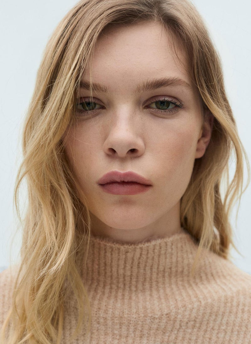 MANGO Perkins-Neck Striped Sweater  - Image 3