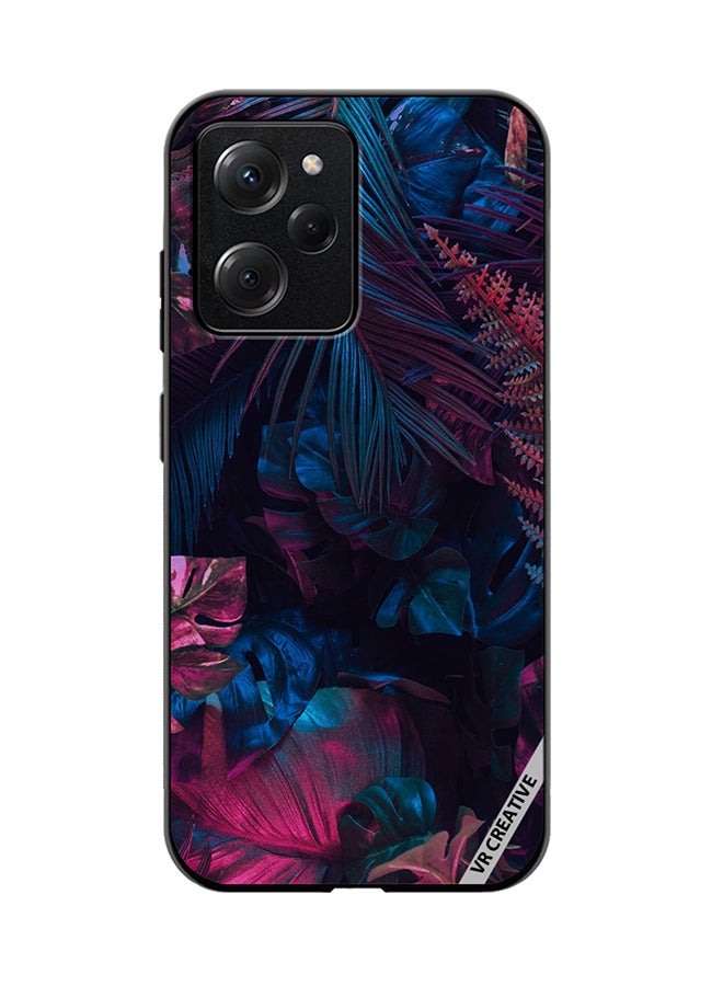 VR CREATIVE Protective Case Cover For Xioami Pcoo X5 Pro Leaf Design Multicolour - Image 1