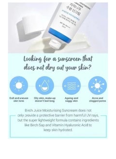 Round Lab ROUND LAB Birch Juice Moisturizing Sun Cream 50ml  - Image 4