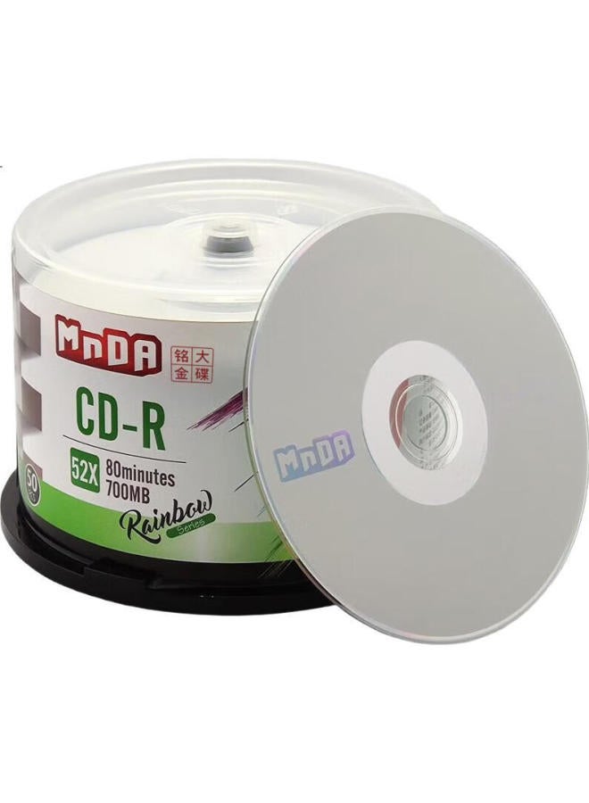 Mnda (Mnda) Cd-R 52X Archival Grade Blank Discs 50-Pack Spindle - Image 3