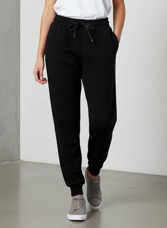 كابا بنطلون رياضي كابا مطرز بشعار بقصة عادية وجيوب - Image 1