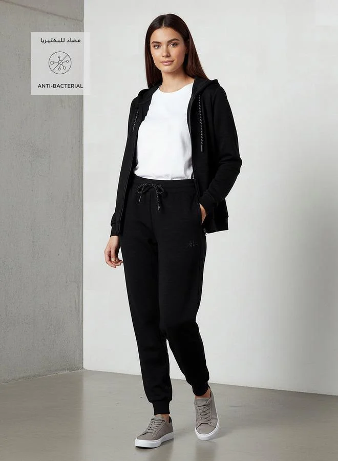 Kappa Kappa Logo Embroidered Regular Fit Joggers with Pockets