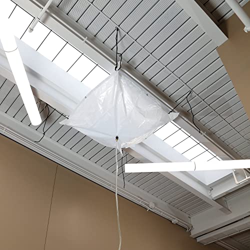 PIG Roof Leak Diverter Tarp - 5' x 5' - Translucent - TLS462-TR - Image 3