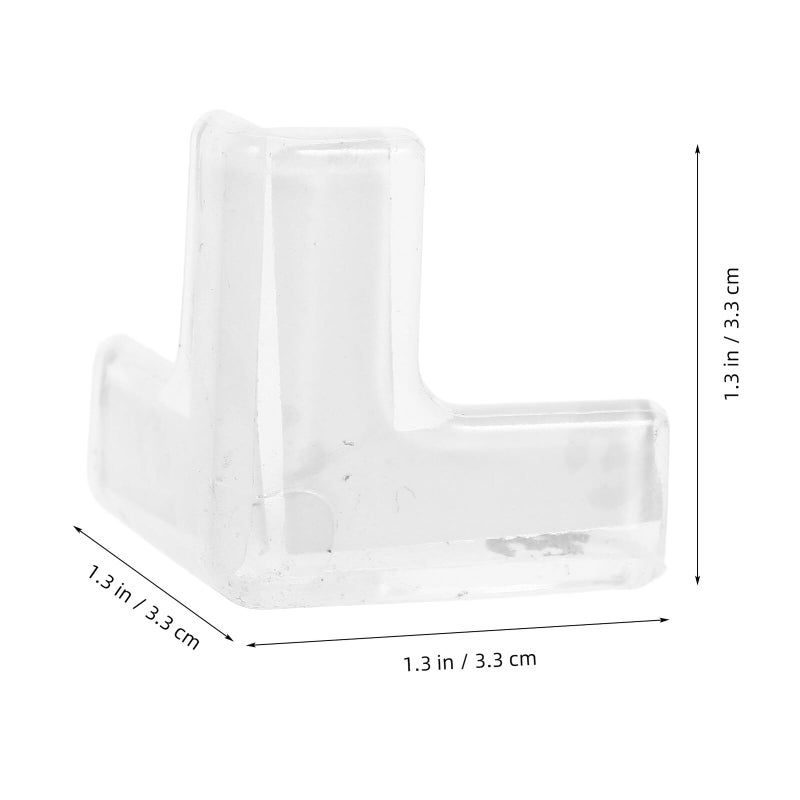 4 Pack Clear Corner Protectors Soft Edge Guards For Table And Window Safety Bumpers - Image 3