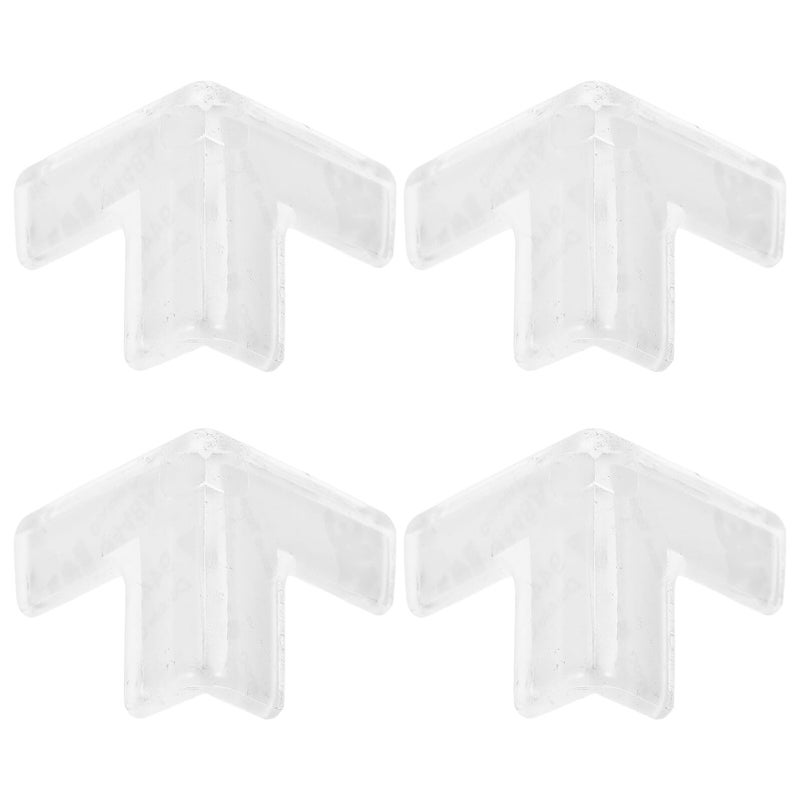 4 Pack Clear Corner Protectors Soft Edge Guards For Table And Window Safety Bumpers - Image 2