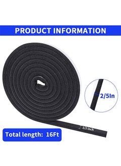 Generic Door Window Insulation Seal Foam Tape, Seal Foam Tape, Foam Insulation Tape Self Adhesive,Weather Stripping for Doors and Windows,Sound Proof Soundproofing Door Seal  - Image 2