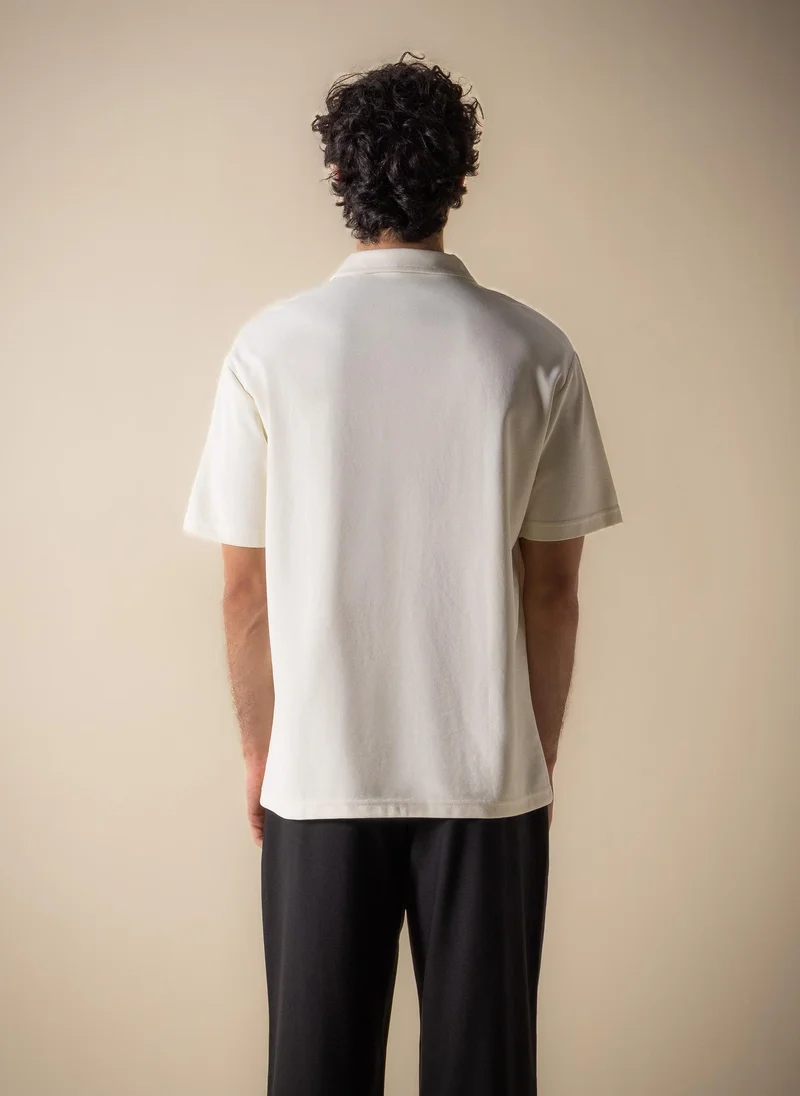 Shapes Beige SOFT POLO KNIT SHIRT for Men | Best Price UAE