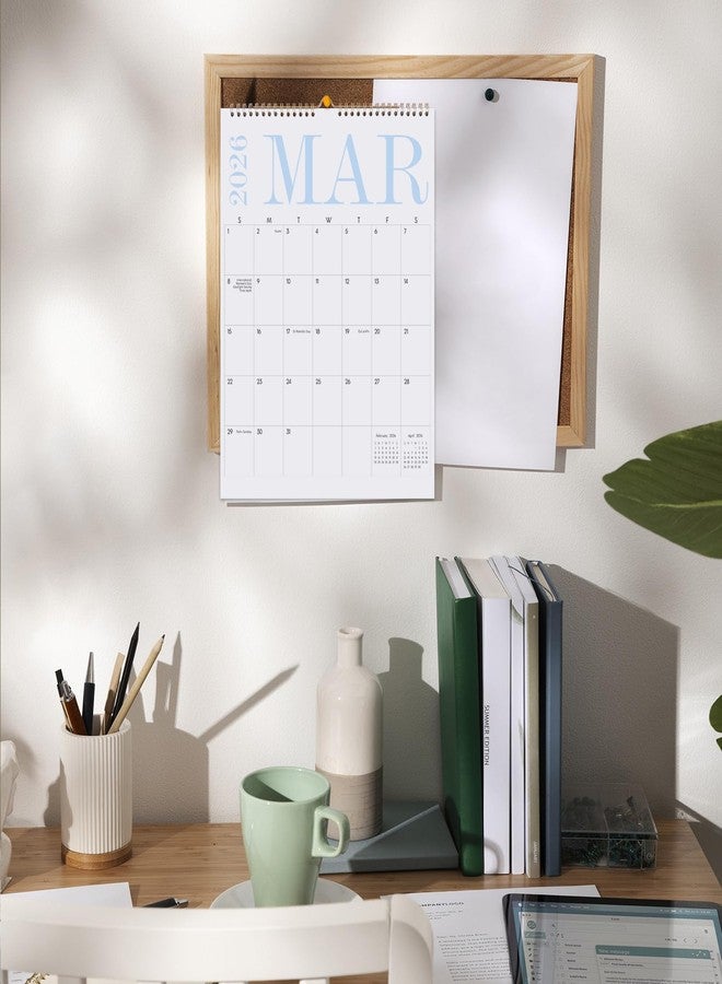 Zuozee Wall Calendar 2026-2027, Aesthetic Large Wall Calendar -14" x 11" - 24 Monthly Calendar Runs from January 2026 Until December 2027, 2026 Calendar for Office, Home and School - Image 4