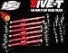 GTBRacing CNC Aluminum Front Rear Suspension and Steering Turnbuckle Tie Rod Set for 15 RC Car Losi 5ivet 5T Upgrade Part Red - Image 2