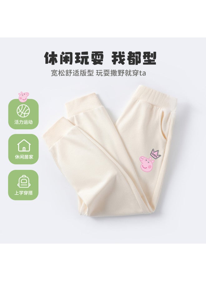 Peppa Pig spring Comfortable & Casual Jogger Pants For Boys & Girls - Loose Fit Versatile Baby Trousers - Image 3