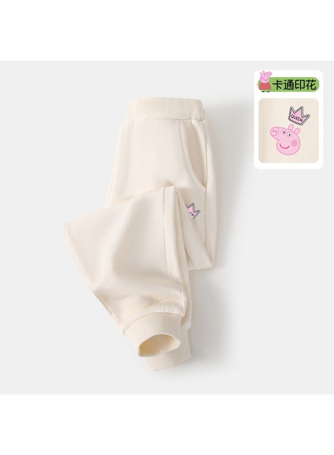 Peppa Pig spring Comfortable & Casual Jogger Pants For Boys & Girls - Loose Fit Versatile Baby Trousers - Image 2