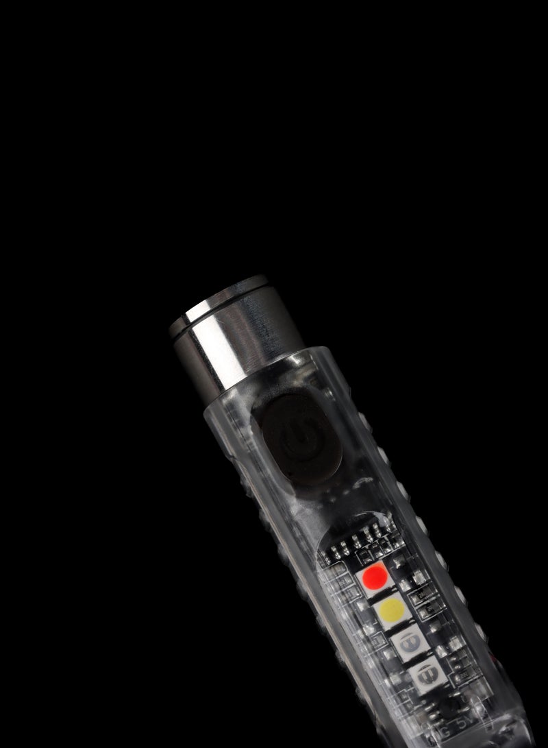 Y&D Mini Rechargeable Keychain Flash Light with UV - Image 5