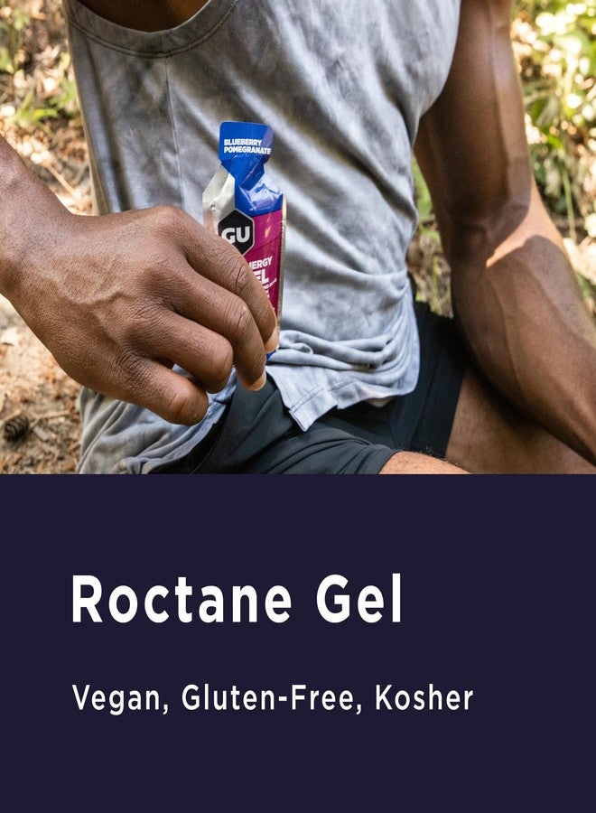 Gu Energy جل الطاقة GU Energy Roctane Ultra Endurance متعدد الاستخدامات، تغذية رياضية مثالية للجري وركوب الدراجات والمشي لمسافات طويلة والتزلج، بنكهات متنوعة لذيذة، عبوة من 24 قطعة - Image 3