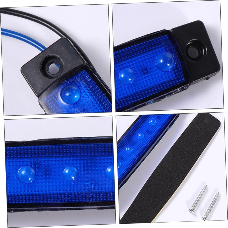 12Pcs Led Side Lamps For Trucks Boats Motorcycles Easy Turn Signal Installation - Image 3