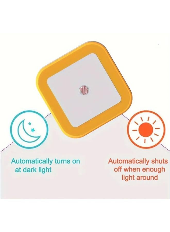 Wireless LED Night Lights Mini EU Plug Light Control Sensor Night Lamp Children Room Kid Bedroom Decoration Midnight Induction Light - Image 3