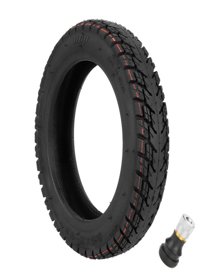 Ulip 9.5x2-6.1 Tubeless Tire 8.5 Inch Off-Road Vacuum Tire 8 1/2x2 Electric Scooter Pneumatic Tire with Nozzle - Image 1