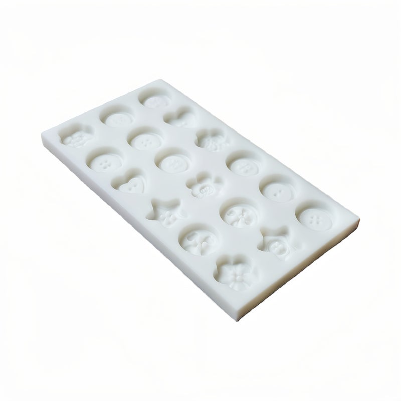 Button Shaped Baking Mold Non Stick Reusable for Cake Candy Fondant - Image 5