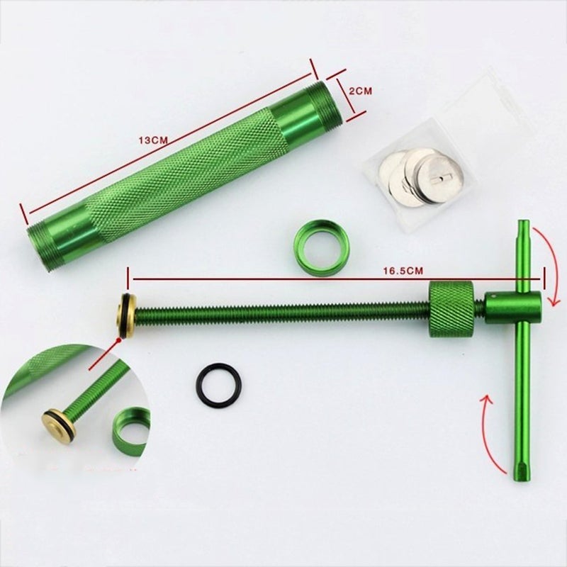 SK Sugar Paste Extruder with 20 Tips Sugar Craft Fondant Cake Decorating Tool Paste Extruder Clay  - Image 2