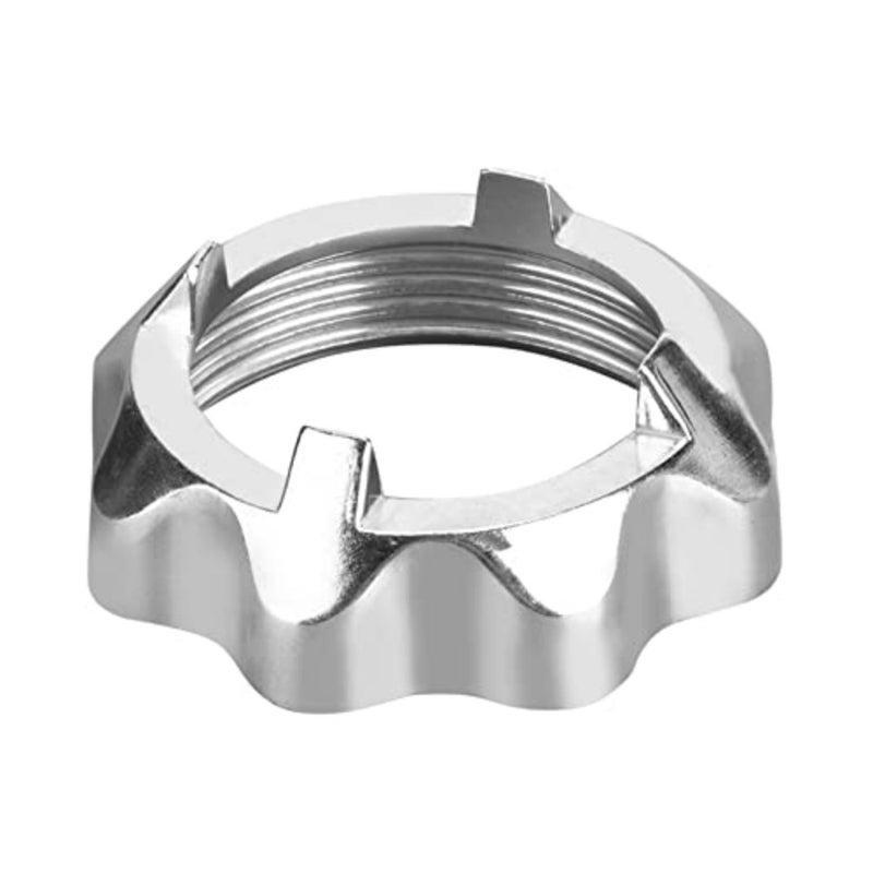 Stainless Steel Grinder Nut, Meat Grinder Locking Ring, Meat Grinder Parts, Household Kitchen Tools Aluminium Alloy Meat Grinder Nut Meat Grinder Parts - Image 1