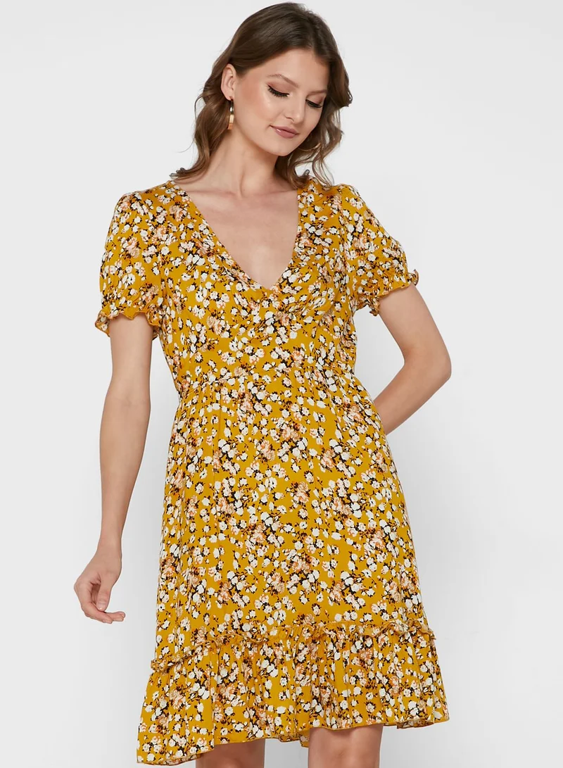 ELLA Floral Print Dress