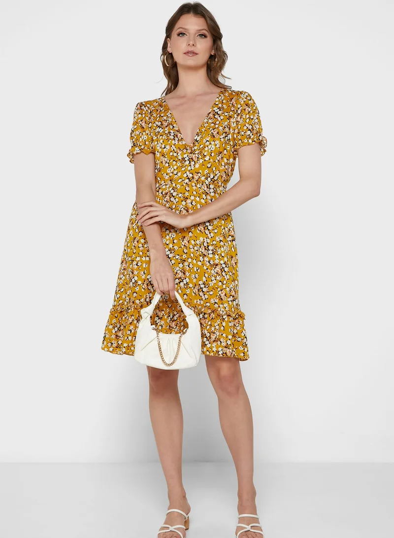 ELLA Floral Print Dress