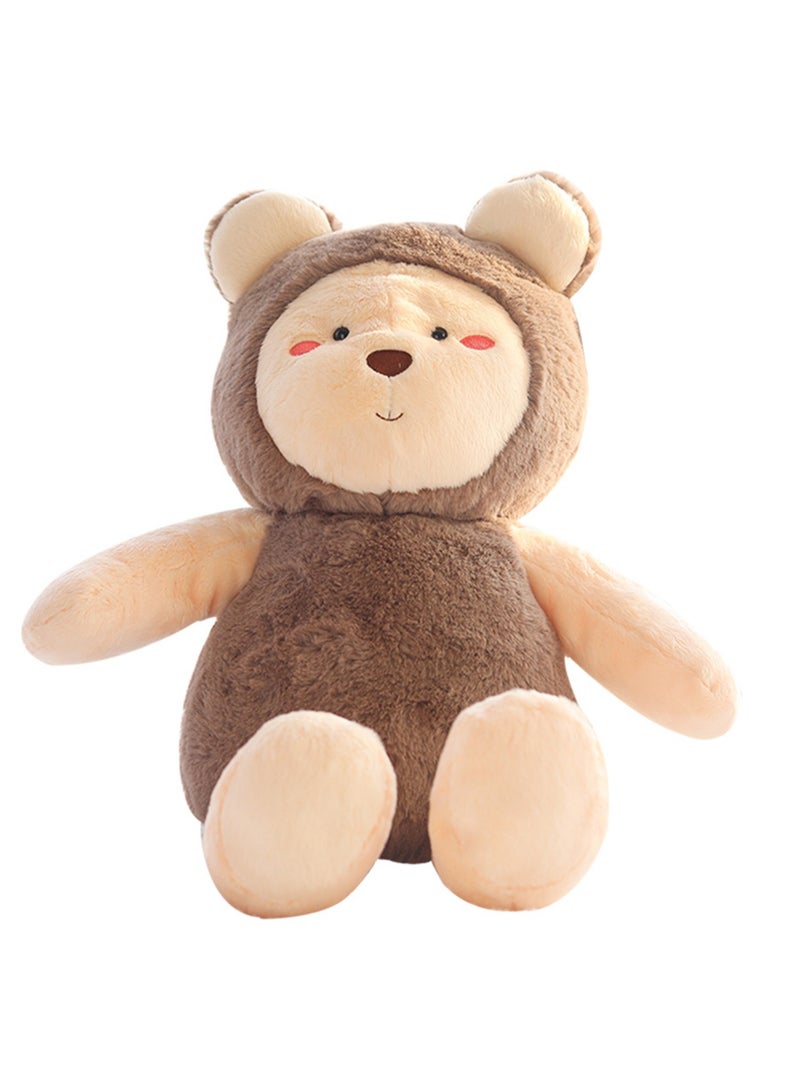 This Teddy Bear Plush Toy, Carefully Crafted In 2024, Is Based On A Gentle And Delicate Light Brown Color, Just Like The First Ray Of Warm Sunshine In The Morning Light. - Image 1