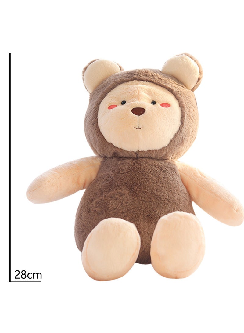 This Teddy Bear Plush Toy, Carefully Crafted In 2024, Is Based On A Gentle And Delicate Light Brown Color, Just Like The First Ray Of Warm Sunshine In The Morning Light. - Image 2