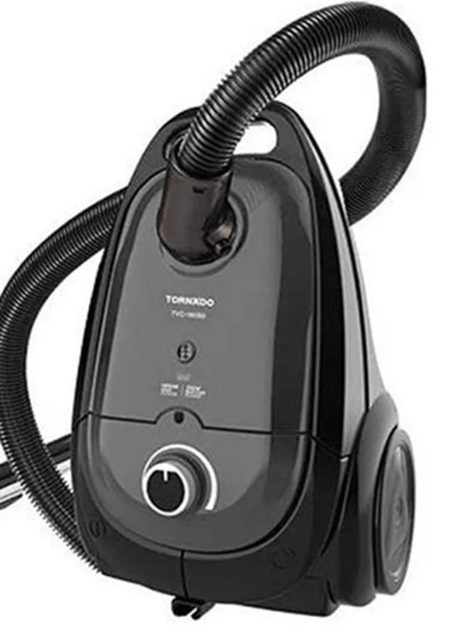 تورنيدو مكنسة كهربائية 1 فلتر مضاد للبكتيريا 4 L 1800 W TVC-180SG رمادي - Image 4