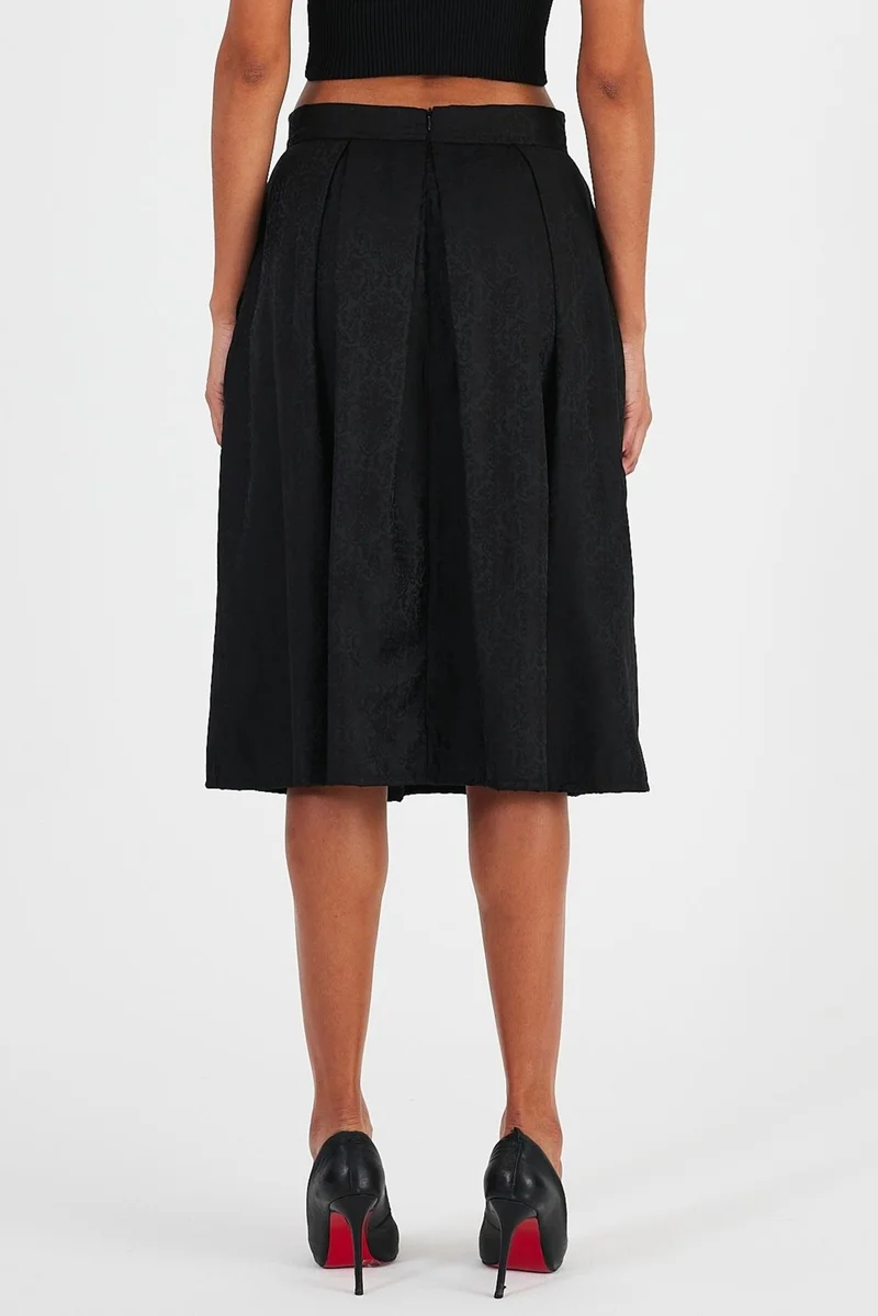 الكسندر جاردي Alexandergardi Side Pocket Pleated SKIRT(B24-701402)