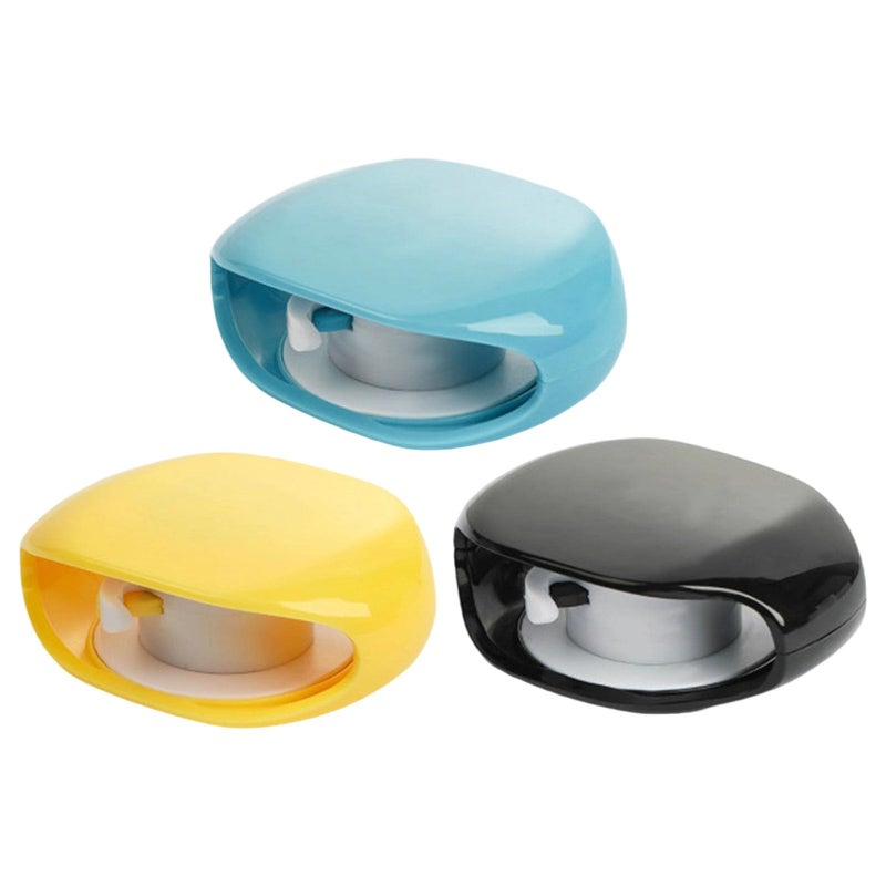 Blue Portable Travel Cord Storage Box For Multiple Device Cables - Image 4