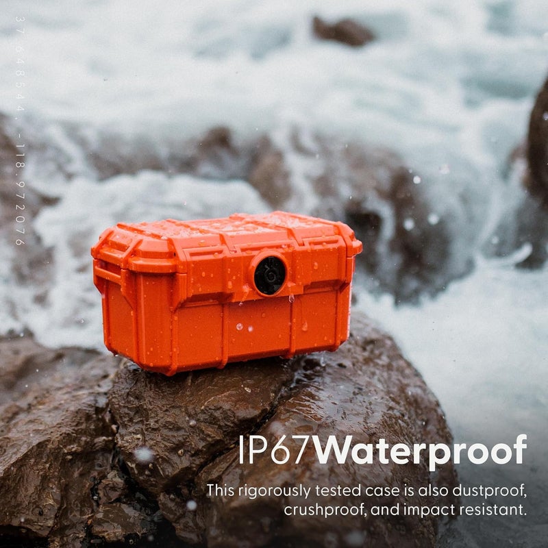 EVERGREEN 58 Waterproof Dry Box Protective Case - Travel Safe/Mil Spec/USA Made - for Cameras, Lenses, Phones, Pistols, First Aid, Boating, Water Sports, Tacklebox, Ammo Can, Deck Boxes (Blue) - Image 4