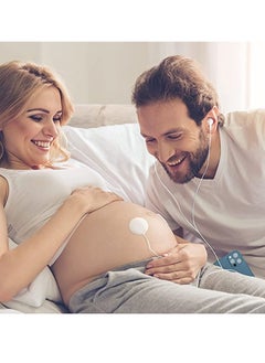 General Baby Bump Headphones,Pregnancy Headphones for Belly,Safely Play Music, Sounds,and Voices to Your Baby in The Womb，with Apple and Android Adapter Cable,Easy to Operate,Good Sound Quality  - Image 2