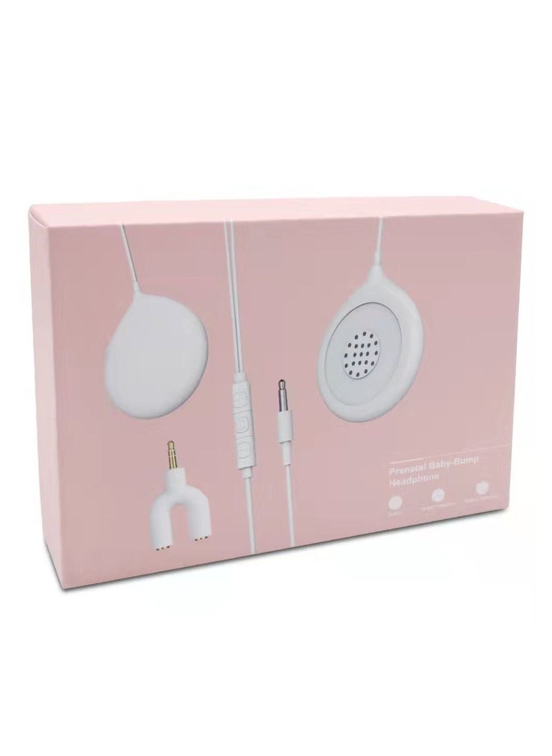 General - Baby Bump Headphones,Pregnancy Headphones for Belly,Safely Play Music, Sounds,and Voices to Your Baby in The Womb，with Apple and Android Adapter Cable,Easy to Operate,Good Sound Quality - Image 1