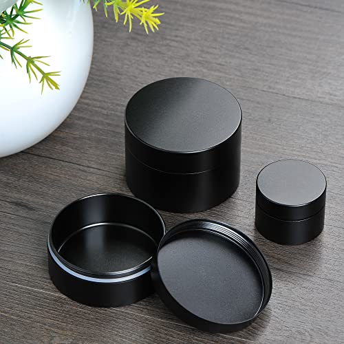 PPFISH EDC Portable Daily Pill Case, Heavy Duty Aluminium Alloy Round Pill Box, Waterproof Travel Pill Organizer, Pocket Purse Medicine Vitamin Holder EDC Container for Outdoor Camping Working - Image 4
