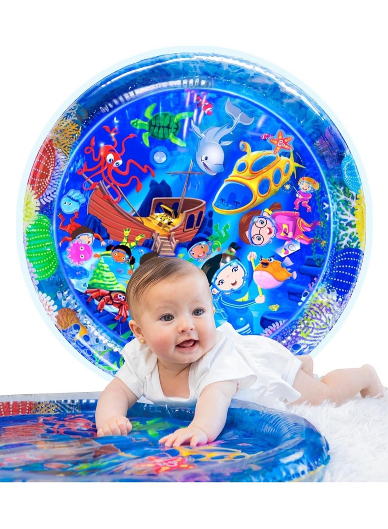 Baby Mat (65 * 65 cm), Premium Activity Center Promoting Baby Toys & Sensory Toys,Baby play mat Visual Stimulation Gift for Boys & Girls  - Image 1
