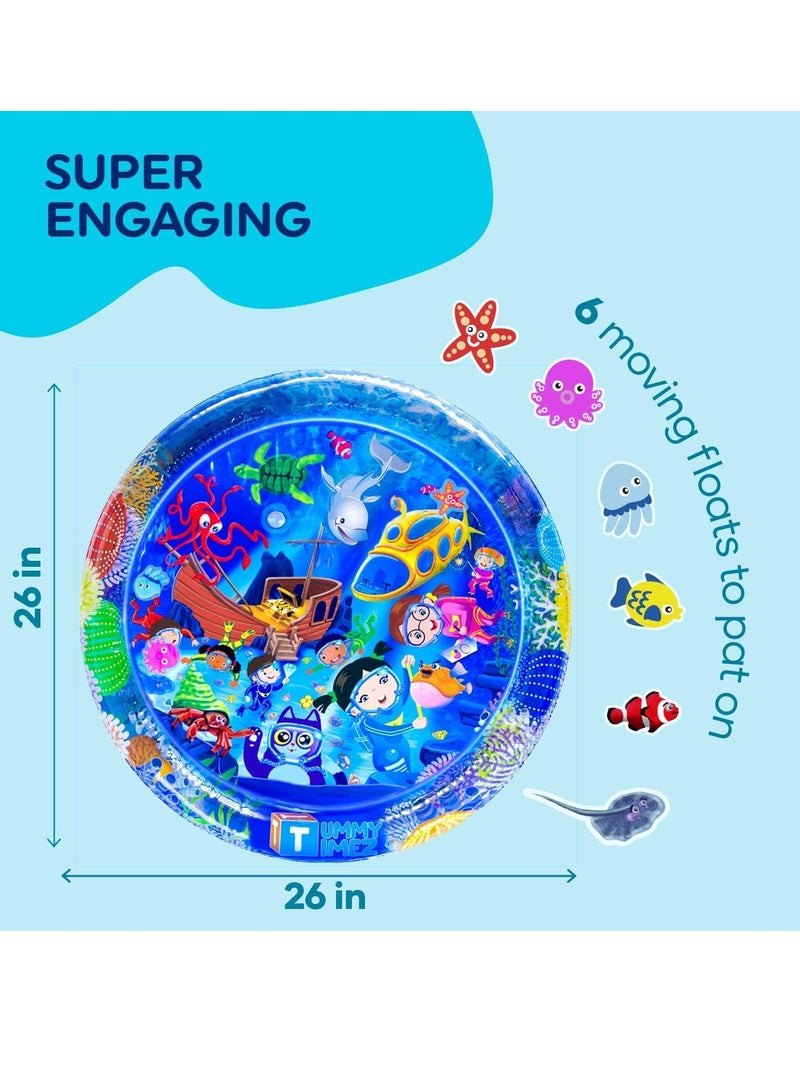 Baby Mat (65 * 65 cm), Premium Activity Center Promoting Baby Toys & Sensory Toys,Baby play mat Visual Stimulation Gift for Boys & Girls  - Image 2