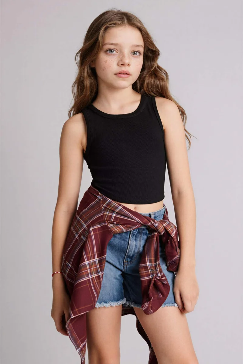ديفاكتو Girl Camisole Tank Top