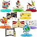Epakh 10 Pieces Back to Table Centerpieces Bus Table Decorations Chalkboard Honeycomb Centerpieces Back to Party Decorations for Decor - Image 4
