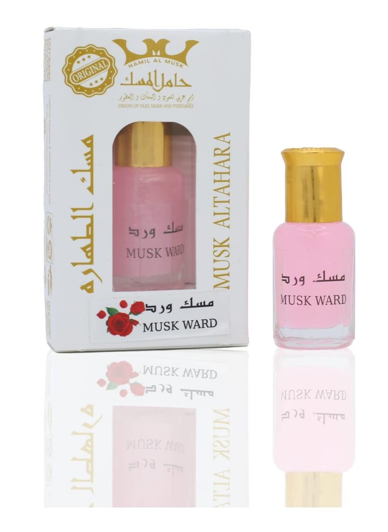Hamil Al Musk Musk Al Tahara musk Rose Wardi Perfumed Body Lotion 6ml  - Image 3