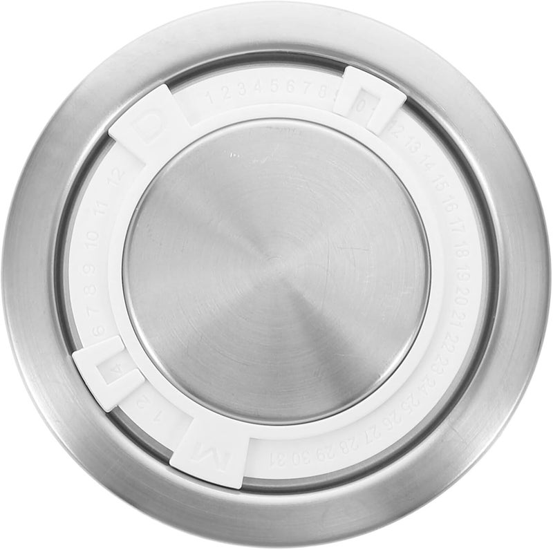 POPETPOP Stainless Steel Mason Jar Lid for Regular Mouth Canning, Leakproof Airtight Replacement Lid for Glass Containers, Sturdy Metal Cover Suitable for Home Canning and Food Storage - Image 1