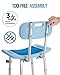 Brosive Shower Chair with Back for Elderly SeniorsShower Stools and Benches for AdultsBath Chair Shower Benches for The DisabledShower SeatsBlue Tub Chair - Image 4