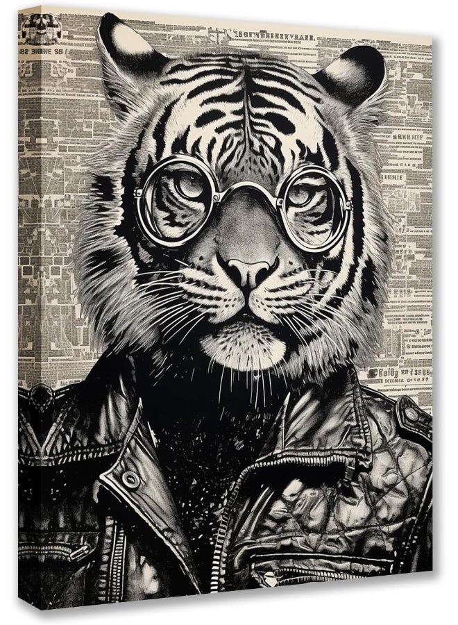 Tucocoo Leopard Canvas Wall Art for Living Room Decor - Image 3