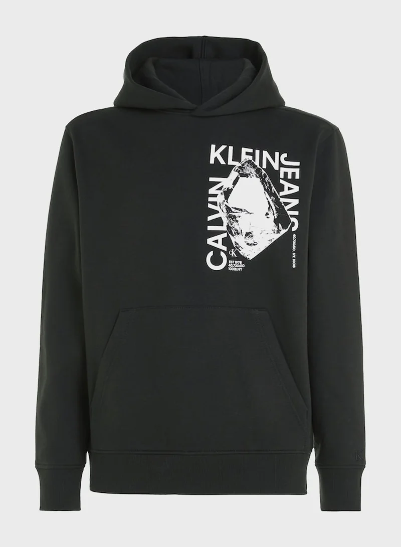 Calvin Klein Jeans Modern Metals Graphic Hoodie