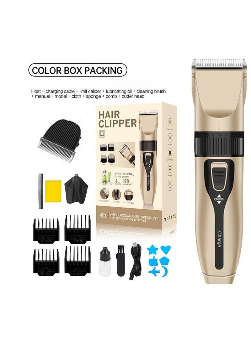 Generic Hair Clipper Beard Trimmer for Men, Waterproof Electric Razor for Nose Body Face and Mustache  - Image 3