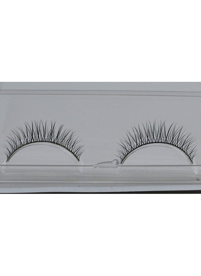SuncolorHair - Short Eyelashes Fake Natural Look Thin Lashes Small False Real Mink Fur Low 4Pairs - Image 1
